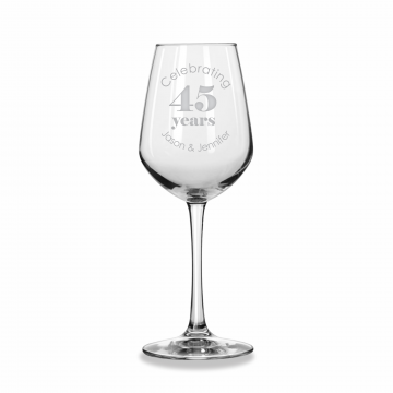 Celebrate With Us | Personalized 12.5oz Wine Glass